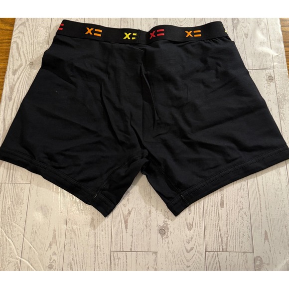 TomboyX Womens Boyshort Boxer Briefs Underwear - Small - Black - Picture 1 of 5